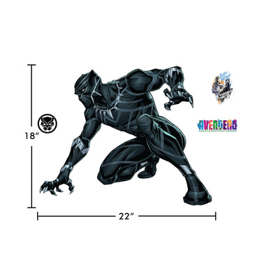 Black Panther Interactive Wall Decal